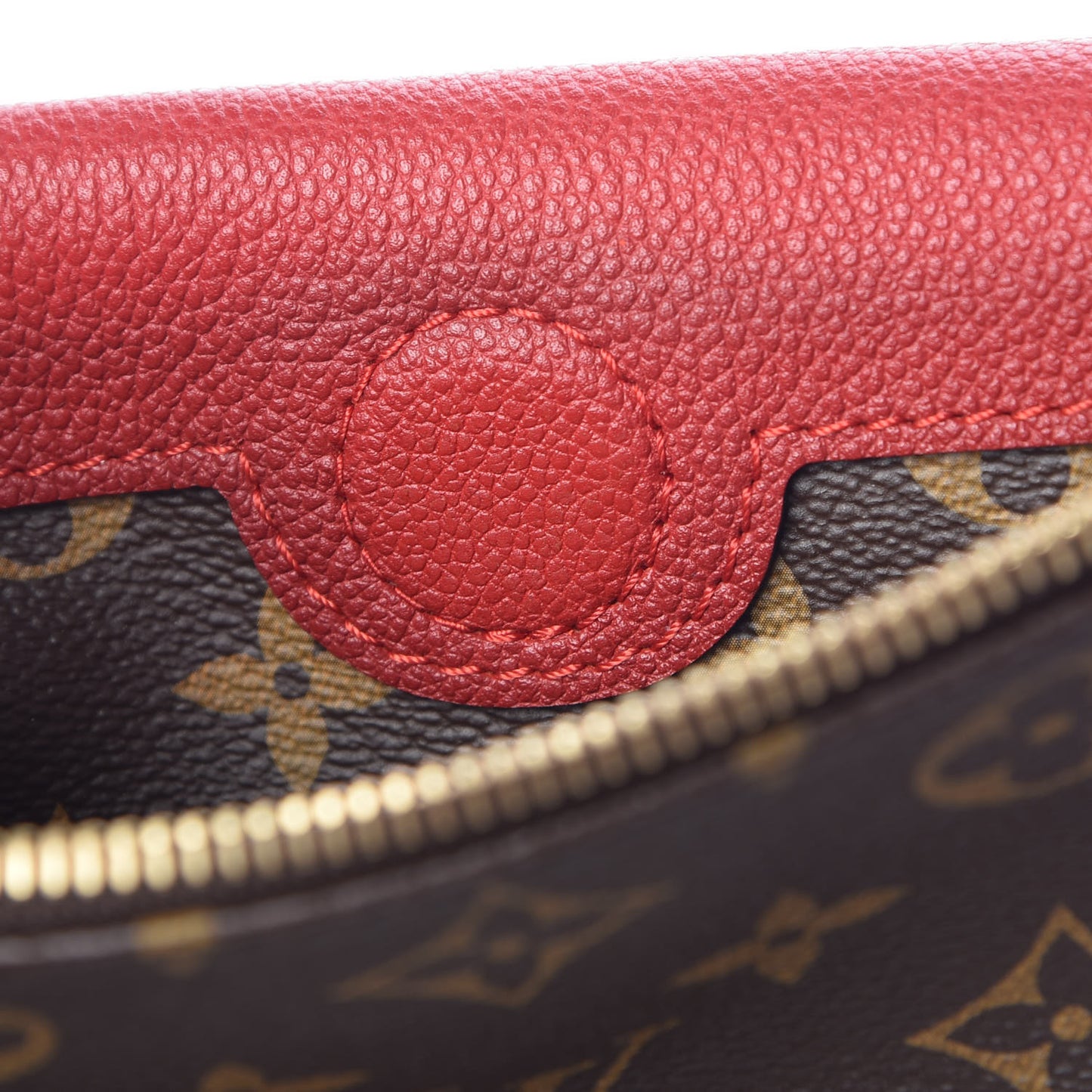 Monogram Twice Pochette Cherry