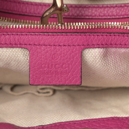 Gucci Cellarius Calfskin Medium Soho Chain Shoulder Bag Bright Bouganville 6 of 19