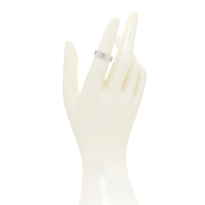 Cartier 18K White Gold 5.5mm LOVE Ring 52 6 2 of 4