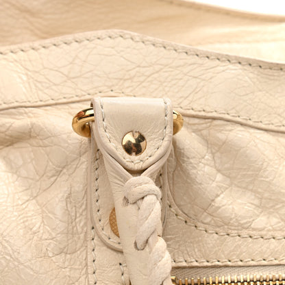 Balenciaga Agneau Giant 12 Gold Hardware City Blanc Creme Light Craie 18 of 20