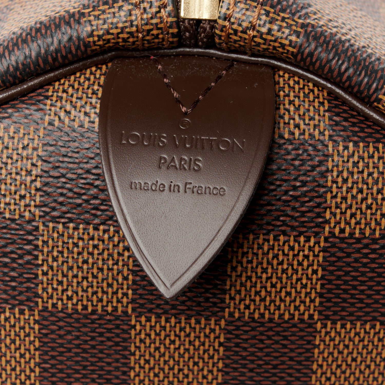 Louis Vuitton Damier Ebene Speedy 30 10 of 16