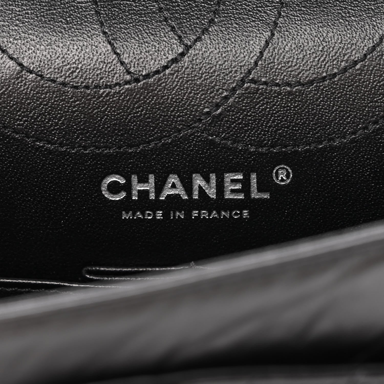 Chanel Aged Calfskin Chevron Quilted 2.55 Reissue 225 Flap So Black 6 of 12