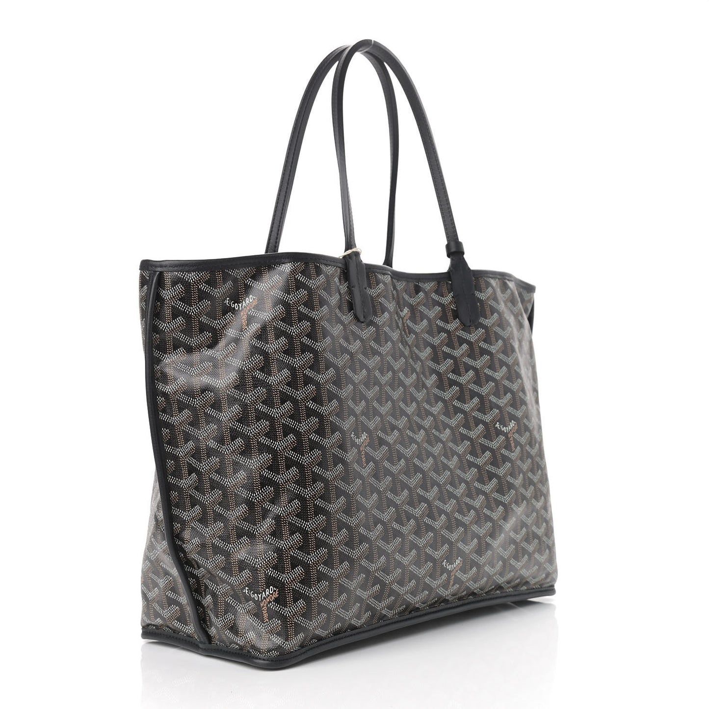 Goyardine Reversible Anjou PM Black