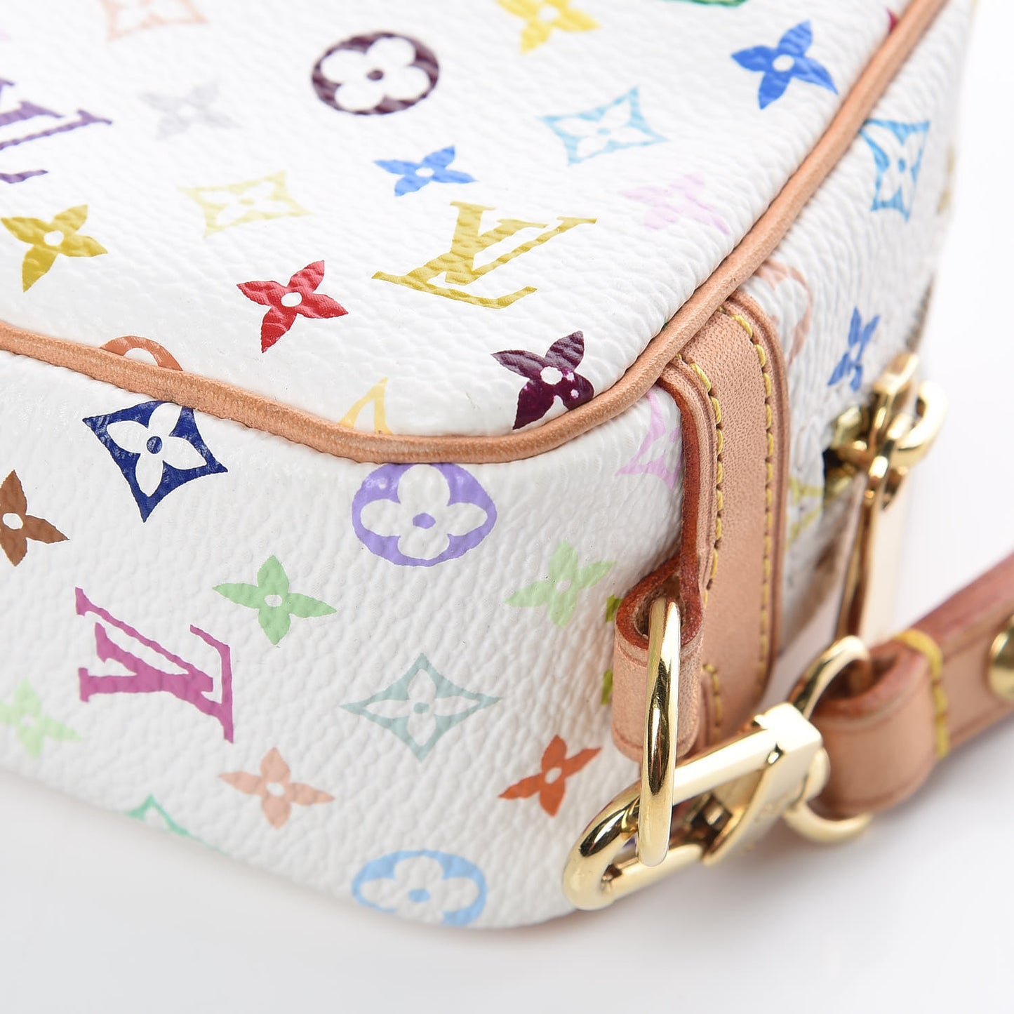 Monogram Multicolor Trousse Wapity White