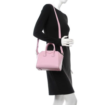 Givenchy Sugar Goatskin Mini Antigona Bright Pink 2 of 10