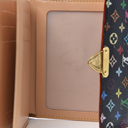 Louis Vuitton Monogram Multicolor Koala Wallet Black 9 of 10