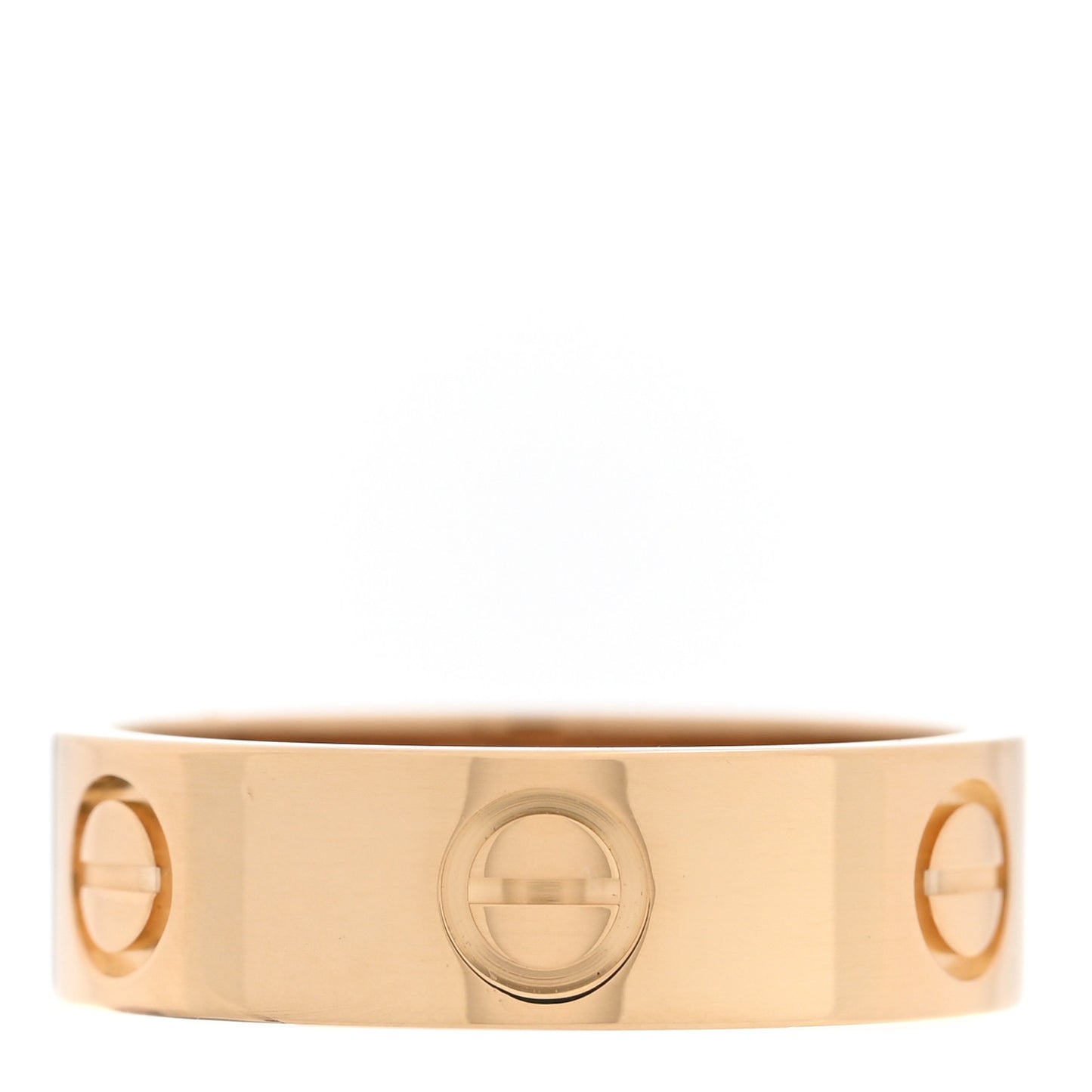 18K Yellow Gold 5.5mm LOVE Ring 53 6.5