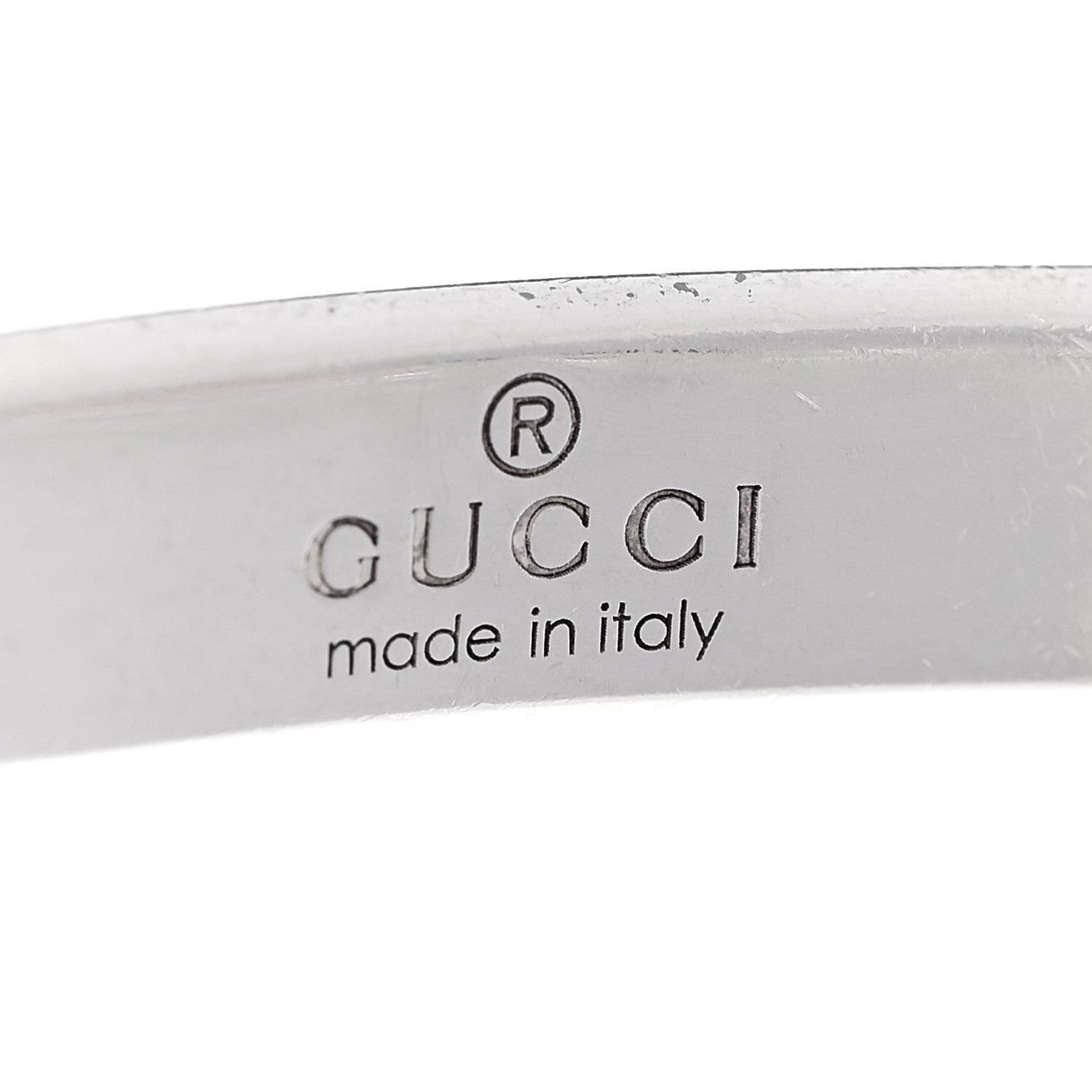 Gucci Sterling Silver Diagonal Interlocking G Chain Bracelet 3 of 4