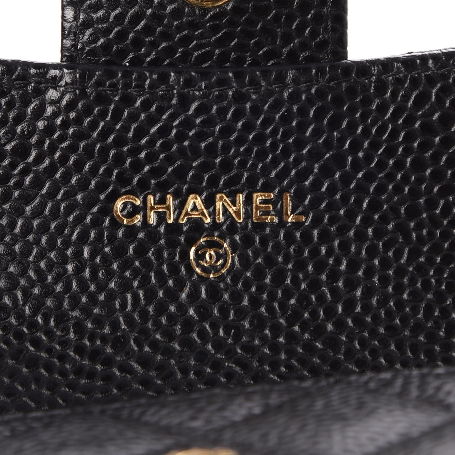 Chanel Caviar Quilted Flap Card Holder Black 6 of 10