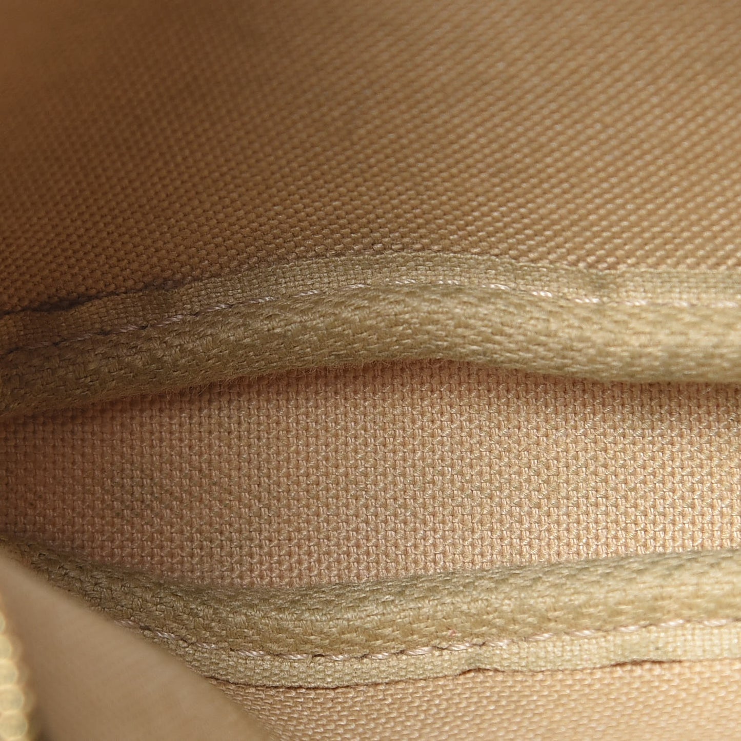 Monogram Giant Micro Pochette Accessories Kaki White