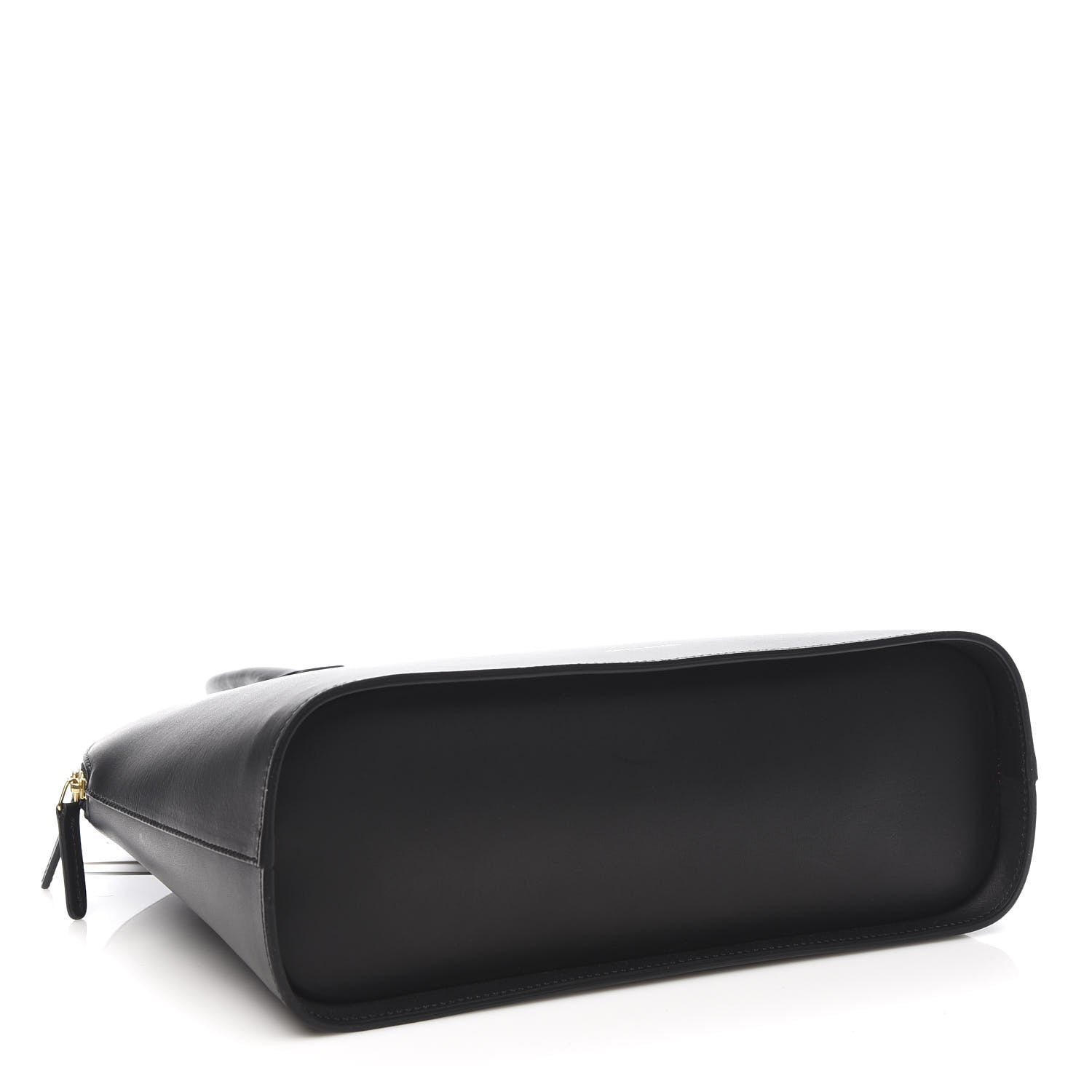 Mansur Gavriel Calfskin Top Handle Rounded Bag Black Flamma 4 of 9