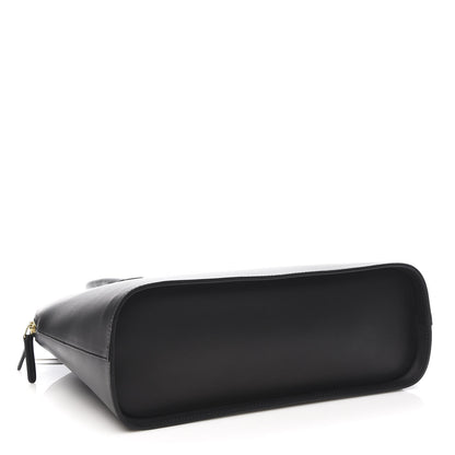 Mansur Gavriel Calfskin Top Handle Rounded Bag Black Flamma 4 of 9