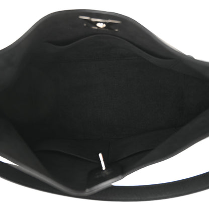 Louis Vuitton Calfskin Lockme Hobo Black 5 of 9