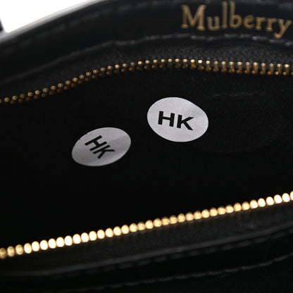 Mulberry Crocodile Embossed Calfskin Bayswater Black 11 of 11