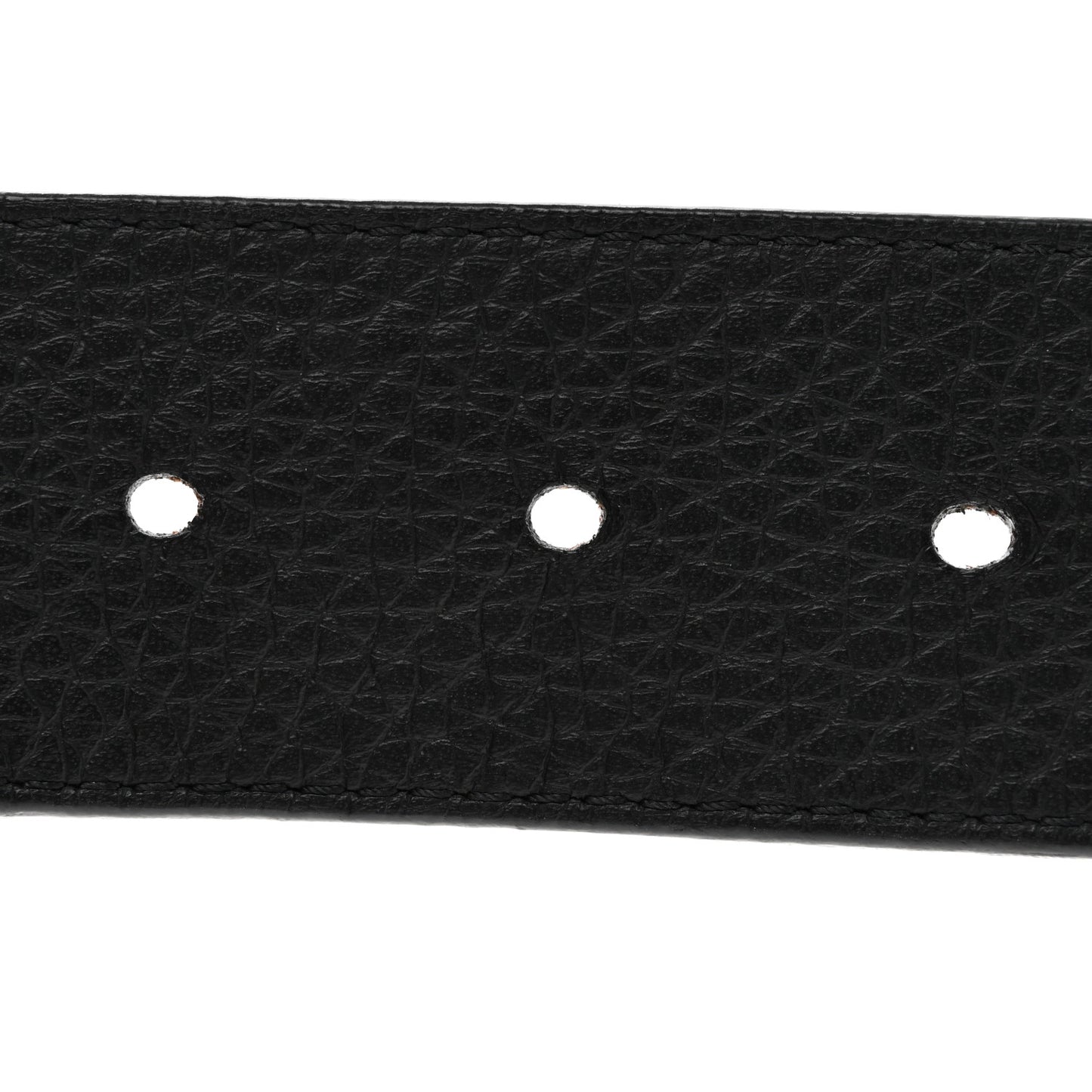 Taurillon Calfskin 30mm LV Initiales Reversible Belt 90 36 Black