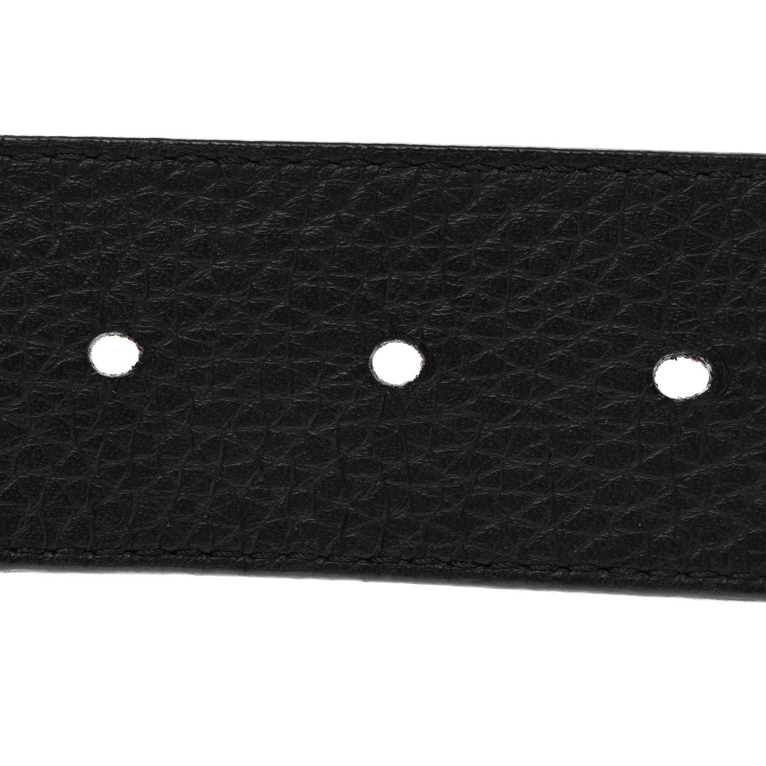 Louis Vuitton Taurillon Calfskin 30mm LV Initiales Reversible Belt 90 36 Black 3 of 6