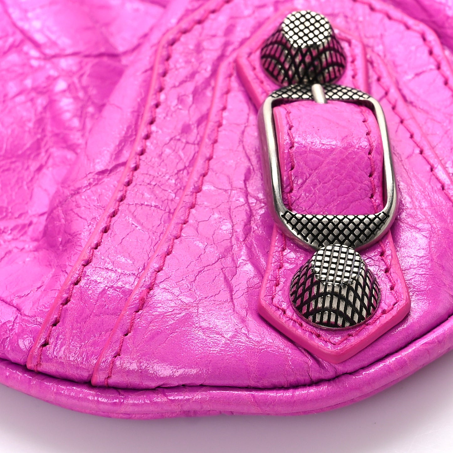 Agneau Arena Mini Le Cagole Multi Pouch Lipstick Pink