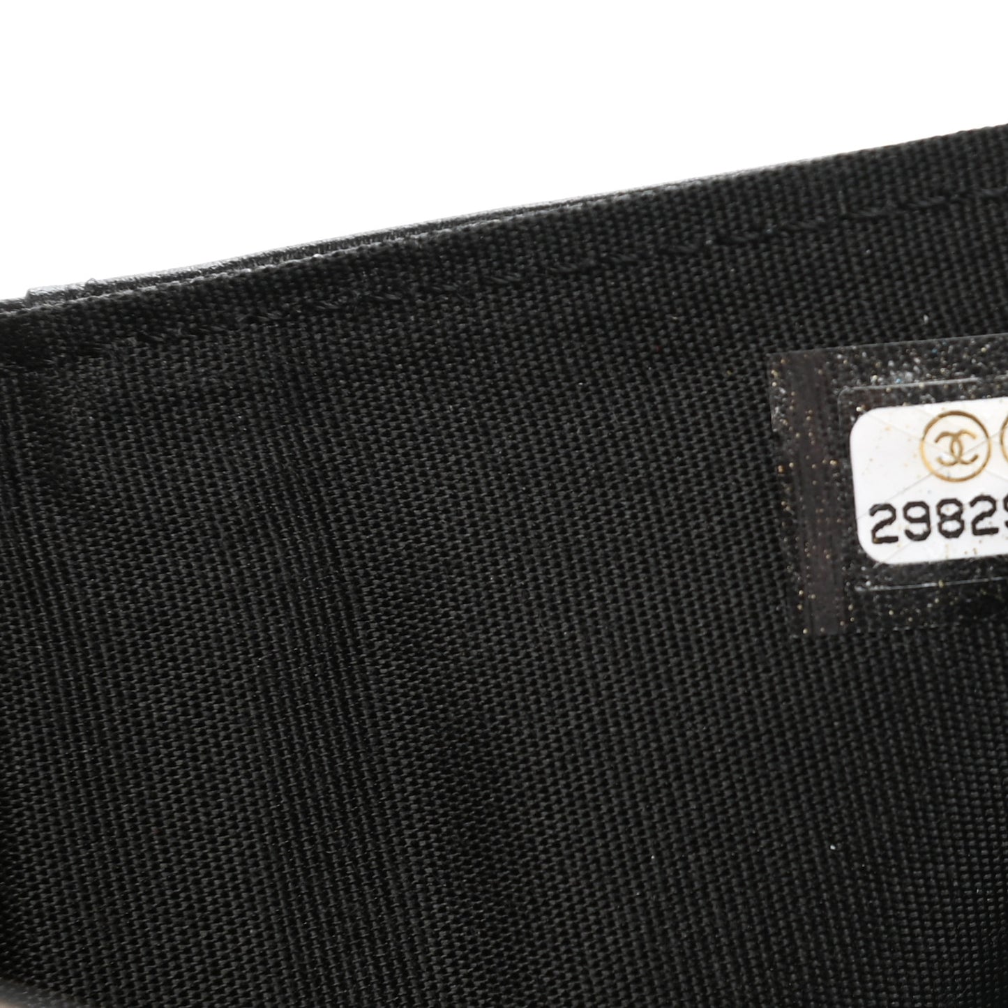 Caviar Quilted Filigree Flap Wallet Beige Black