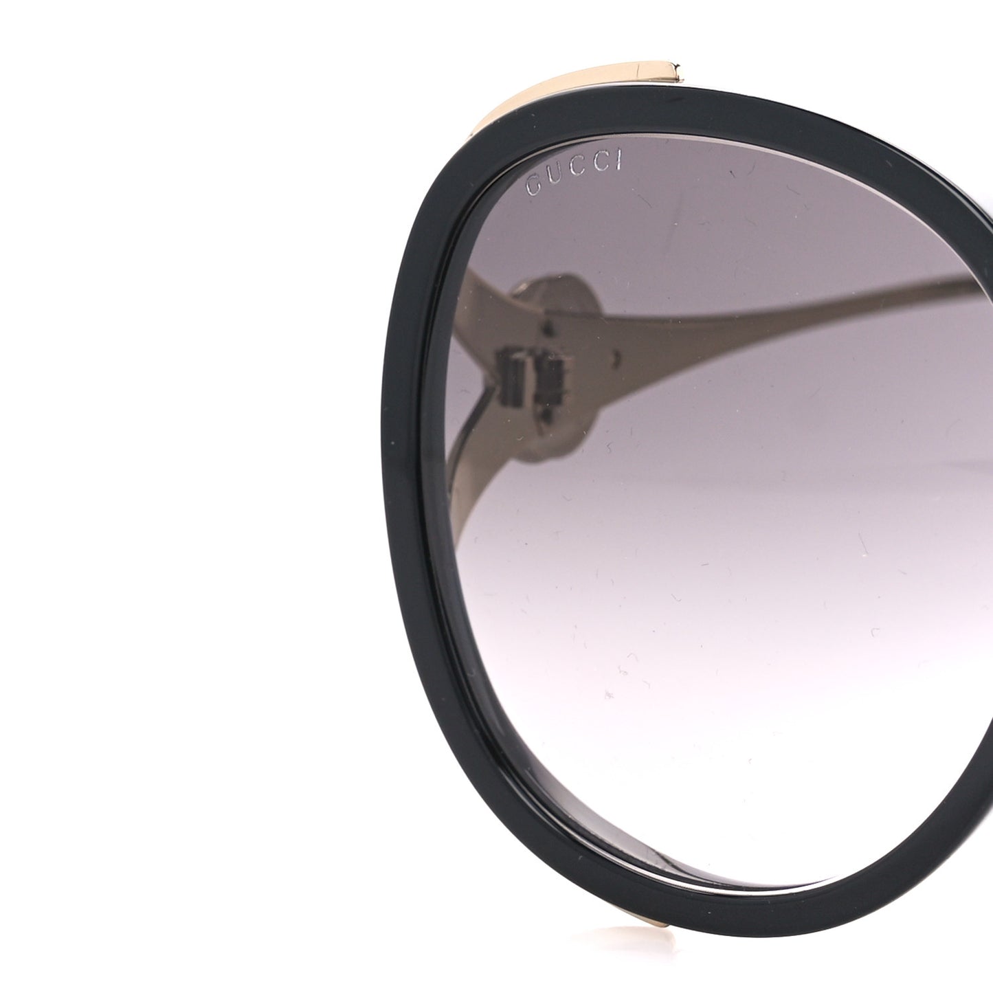 Round Frame Injected GG0226S Sunglasses Black
