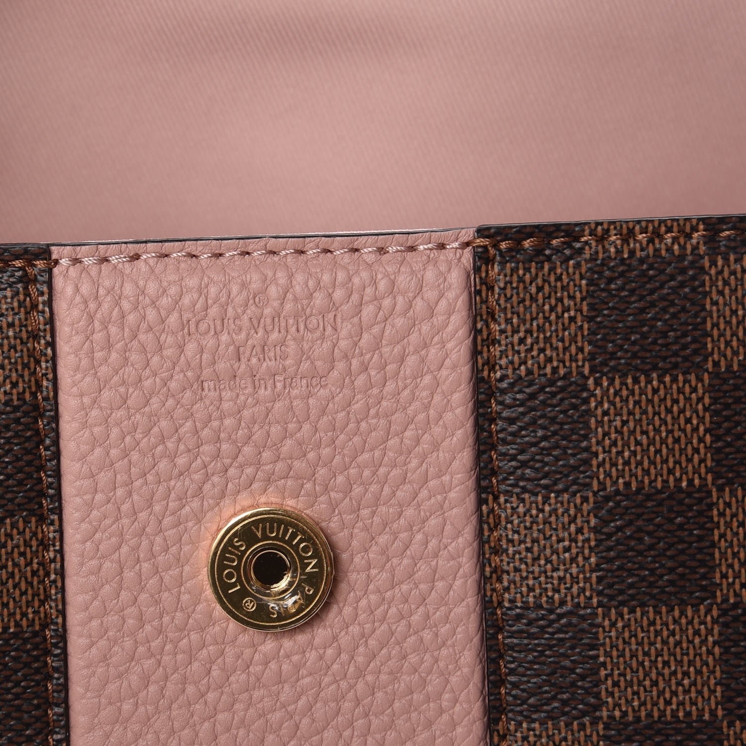 Louis Vuitton Damier Ebene Bond Street BB Magnolia 8 of 9
