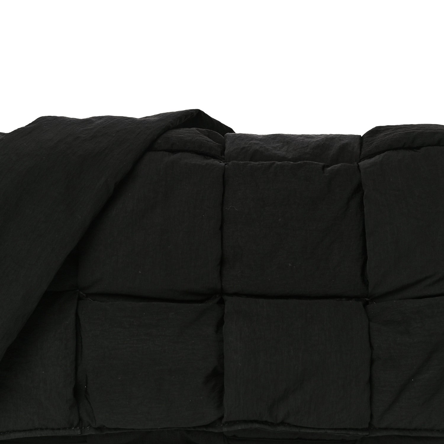 Bottega Veneta Nylon Intrecciato Padded Tech Cassette Bag Black 8 of 12