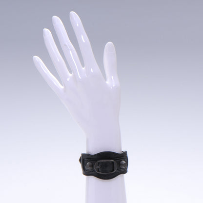Balenciaga Agneau Arena Bracelet Black 2 of 6