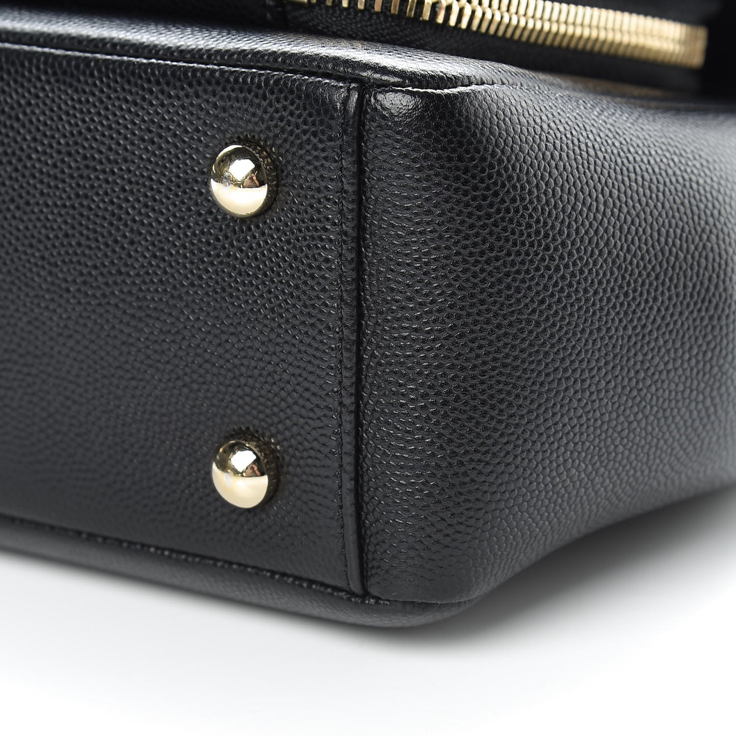 Caviar Quilted Mini Business Affinity Flap Black