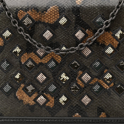 Bottega Veneta Nappa Karung Mini Montebello Crossbody Bag Black Ocre 7 of 11