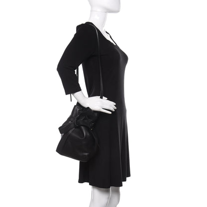 Jimmy Choo Nappa Eve Bucket Bag Black 2 of 9