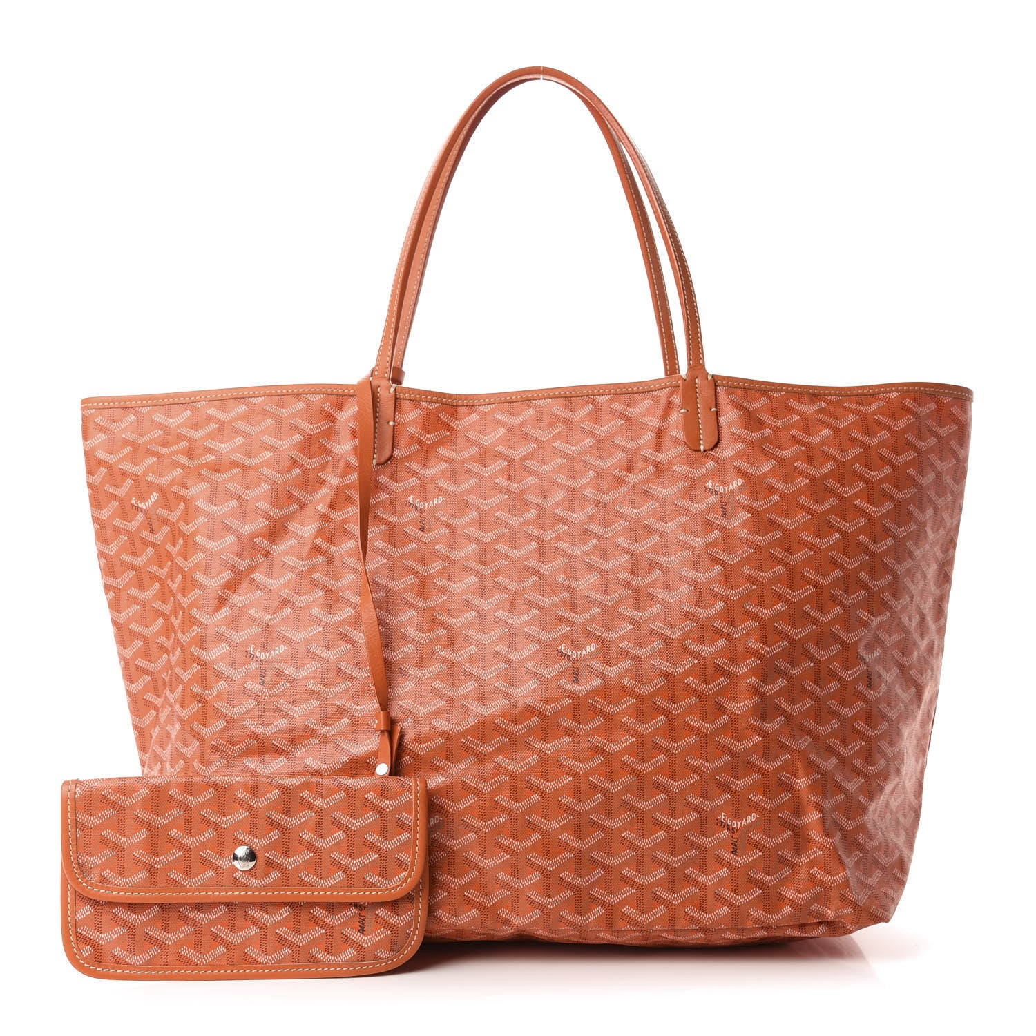 Goyard Goyardine Saint Louis GM Orange 1 of 9