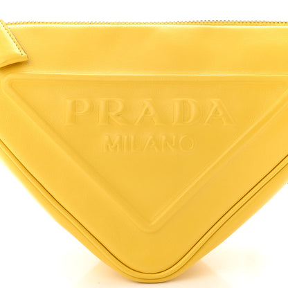 Prada Grace Lux Triangle Shoulder Bag Sole 8 of 10