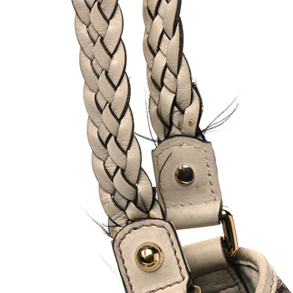 Gucci Monogram Peggy Braided Tote Off White 21 of 22