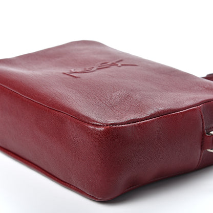 Saint Laurent Lambskin Monogram Small Lou Camera Bag Lipstick Red 9 of 9