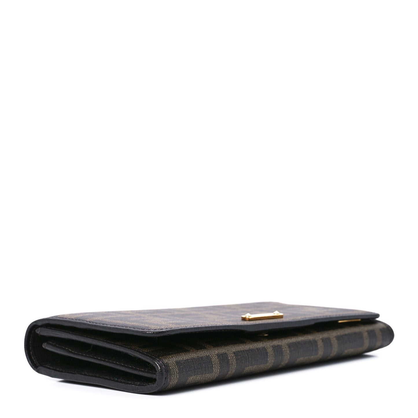 Zucca Spalmati Vitello Elite Continental Wallet Tobacco