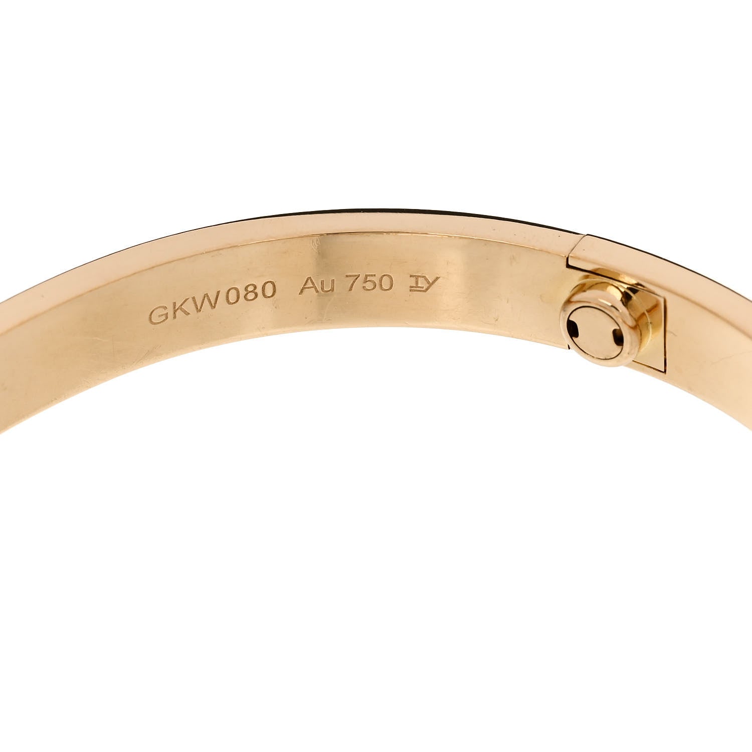 Cartier 18K Yellow Gold LOVE Bracelet 18 7 of 9