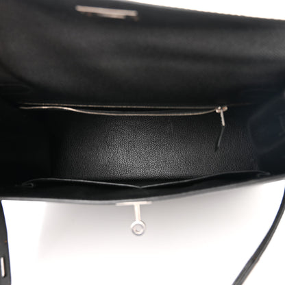 Hermes Epsom Kelly Sellier 32 Black 5 of 17