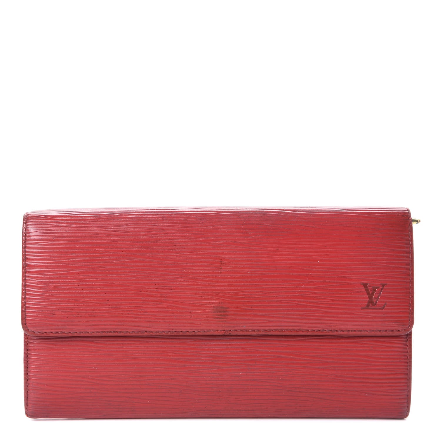 Louis Vuitton Epi Sarah Wallet Castillan Red 1 of 8
