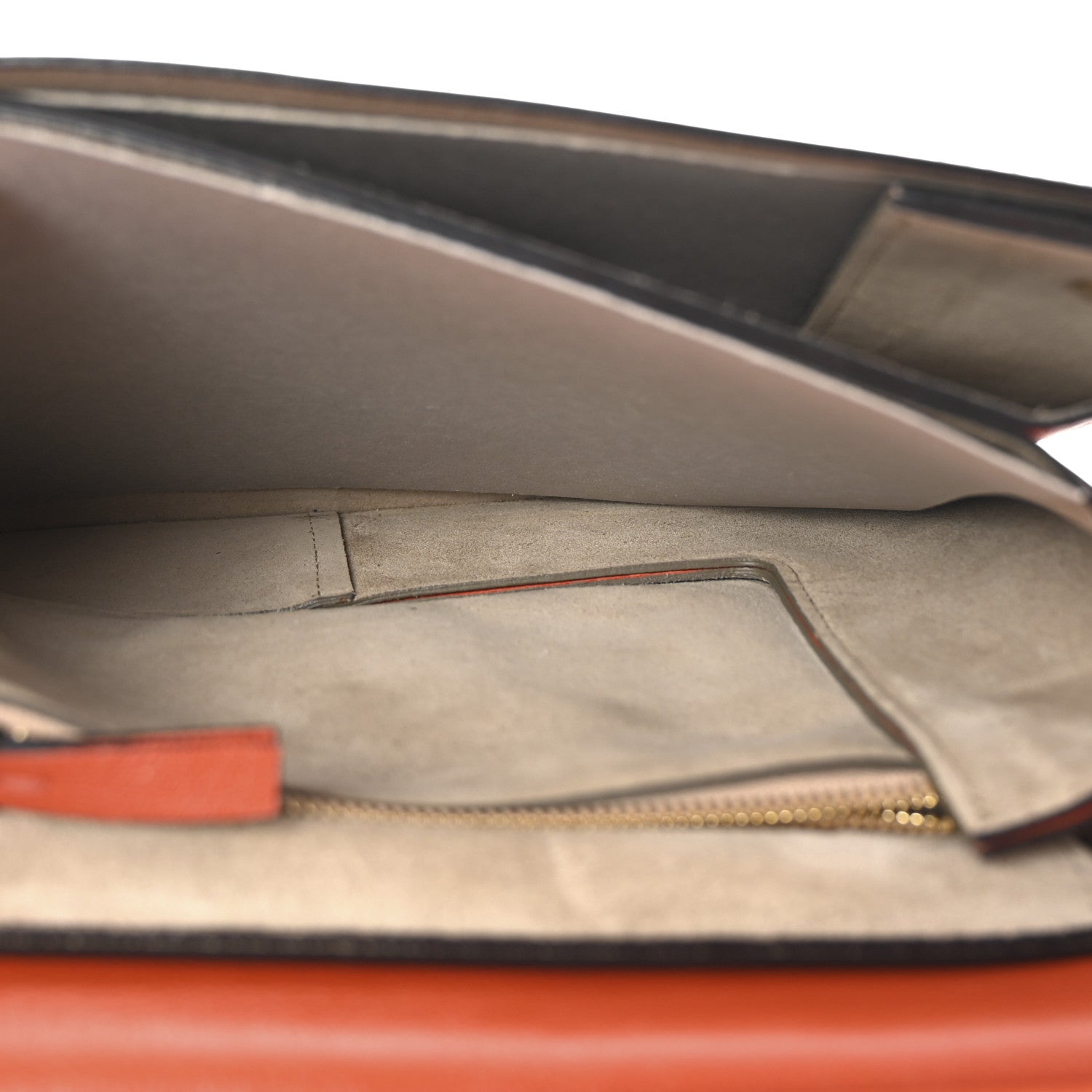 Chloe Goatskin Medium Faye Shoulder Bag Coral 5 of 10