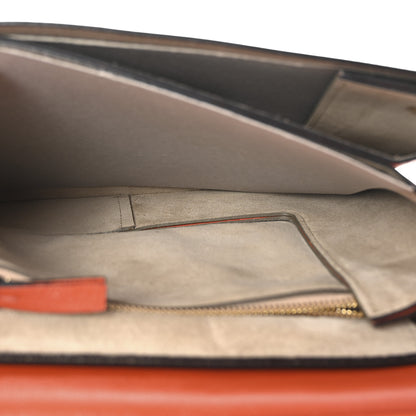Chloe Goatskin Medium Faye Shoulder Bag Coral 5 of 10