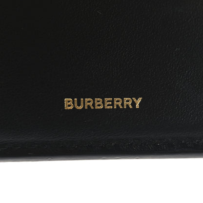 Burberry Grainy Calfskin Vintage Check Small Folding Wallet Archive Beige Black 7 of 7