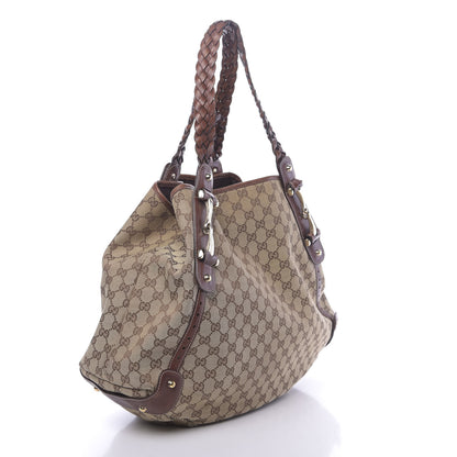 Gucci Monogram Oversized Pelham Dark Brown 3 of 17