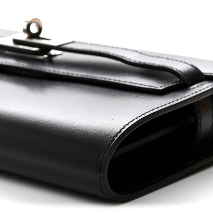 Hermes Box Kelly Wallet To Go Black 10 of 10