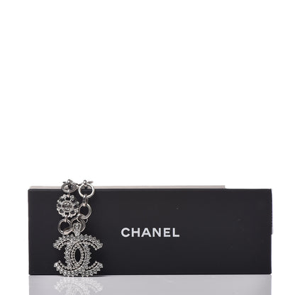 Chanel Crystal CC Short Necklace Silver 5 of 5