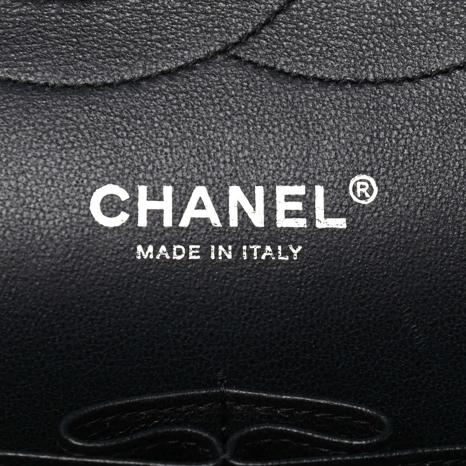 Chanel Crumpled Calfskin Quilted Jumbo Double Flap So Black 6 of 9