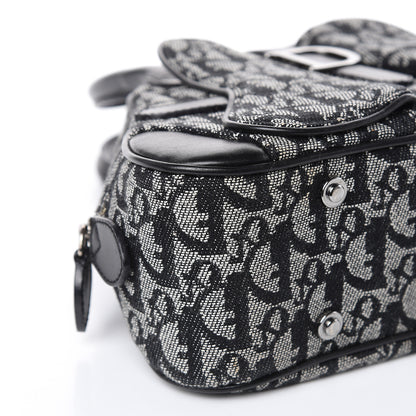 Christian Dior Monogram Mini Saddle Bowler Black 8 of 11