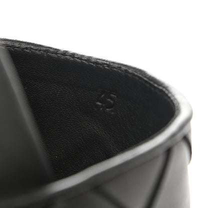 Bottega Veneta Nappa Intrecciato Mens Pool Sandals 45 Black 8 of 8