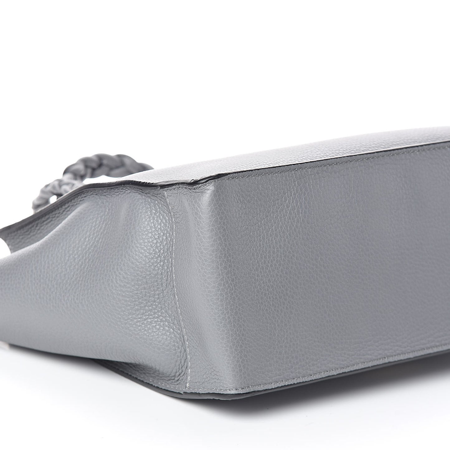 Grained Calfskin Small To Be Cool Tote Grigio Perla