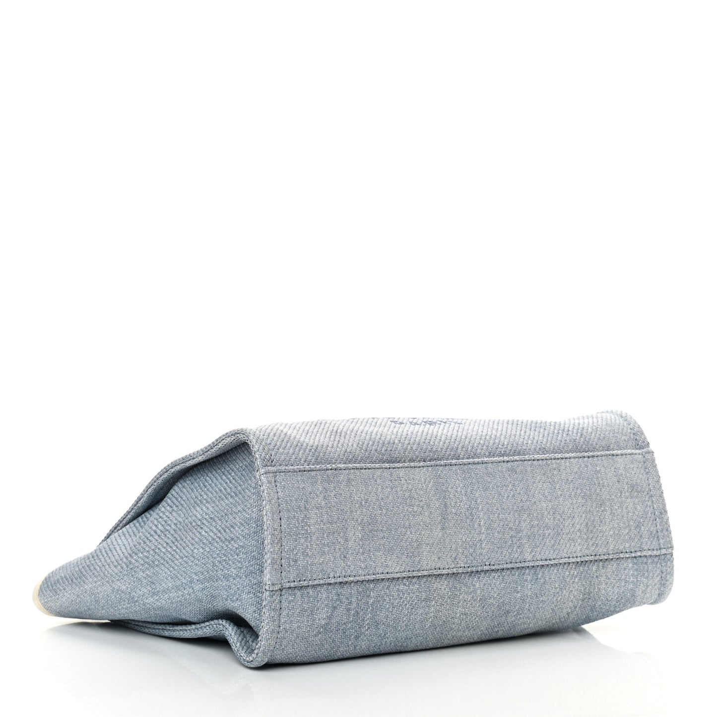 Canvas Small Deauville Tote Denim Blue