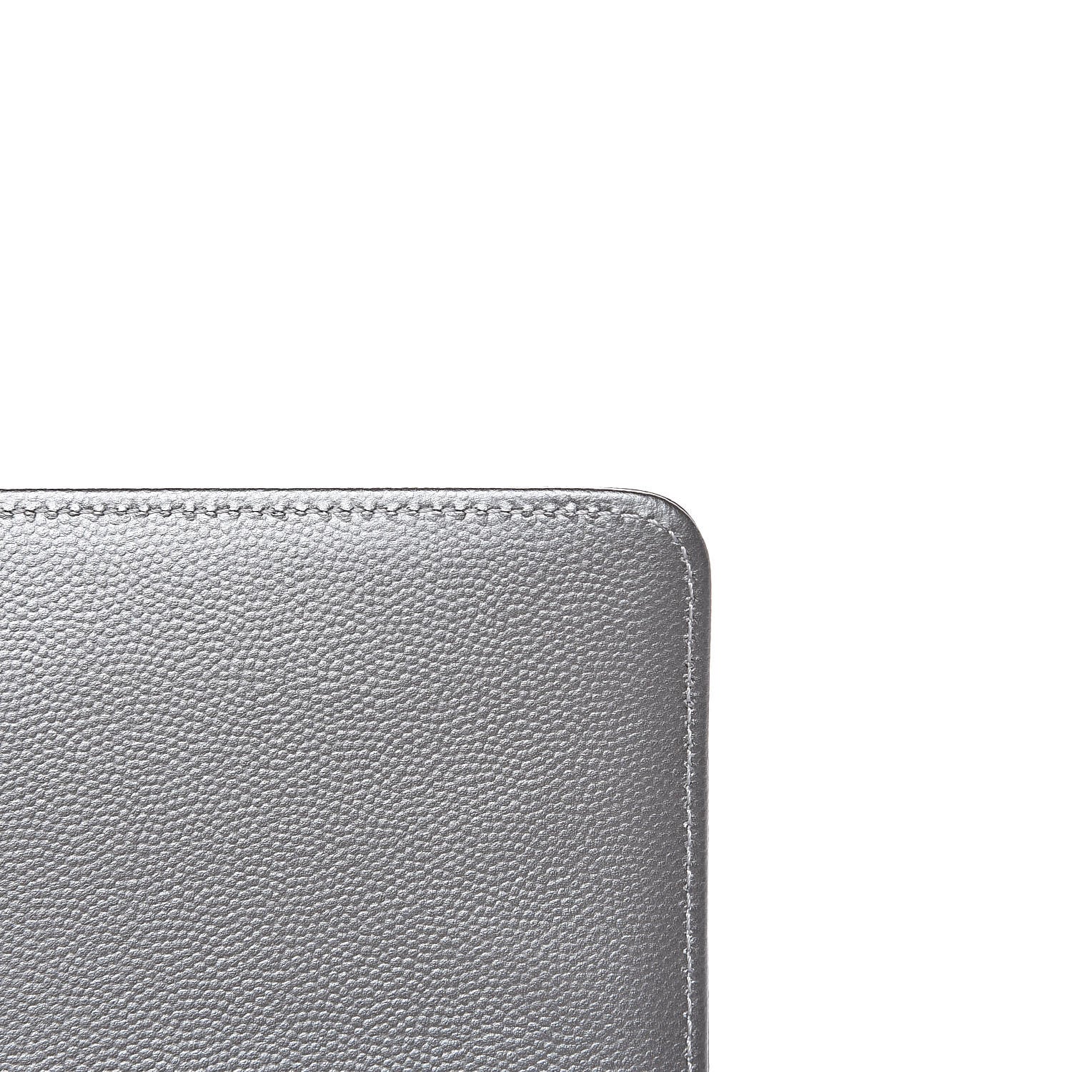 Chanel Metallic Caviar Quilted Medium Boy Flap Silver 11 of 15