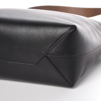 Celine Shiny Smooth Calfskin Twisted Cabas Ivory Black 12 of 13